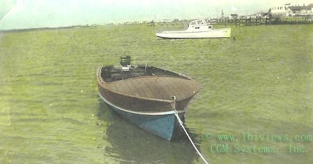 Wooden Boat - North Beach Haven - 1940's
