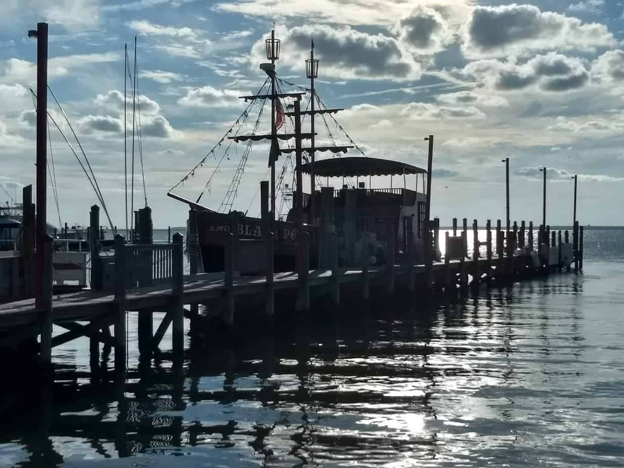 The Black Pearl at her Dock