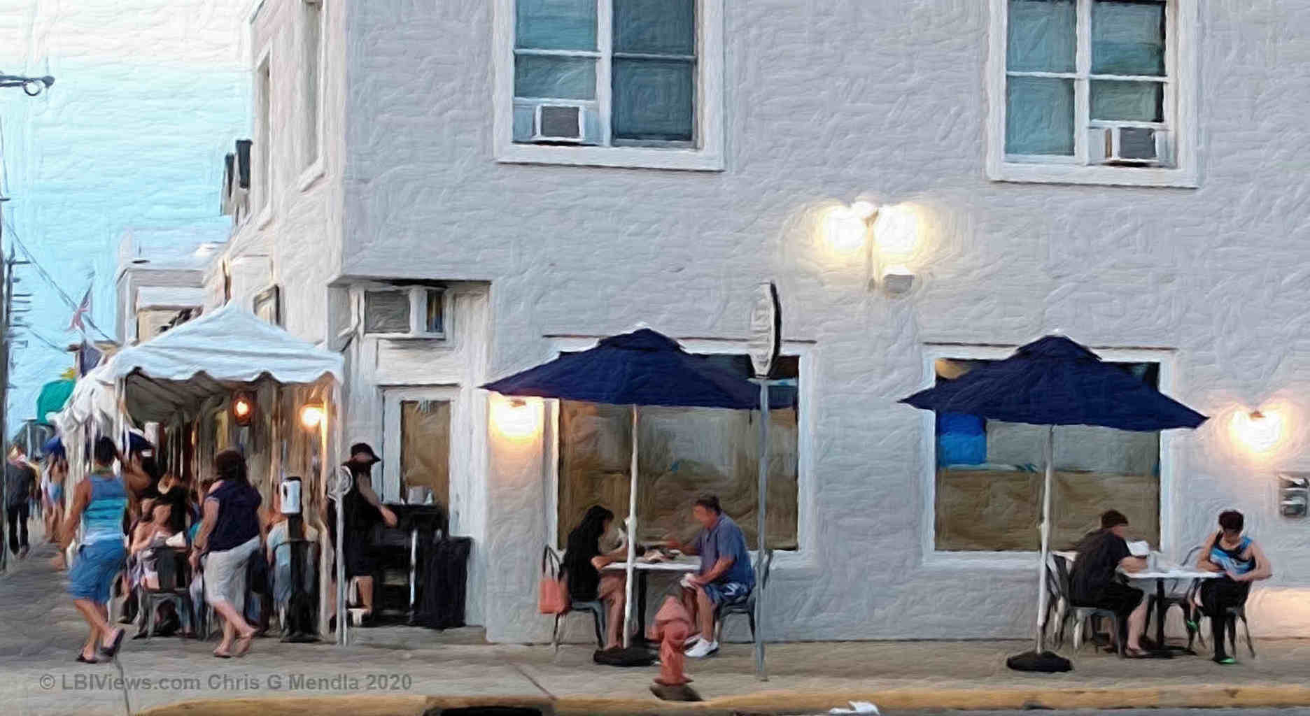 The Chicken or the Egg - Sidewalk Dining - Beach Haven, NJ on LBI